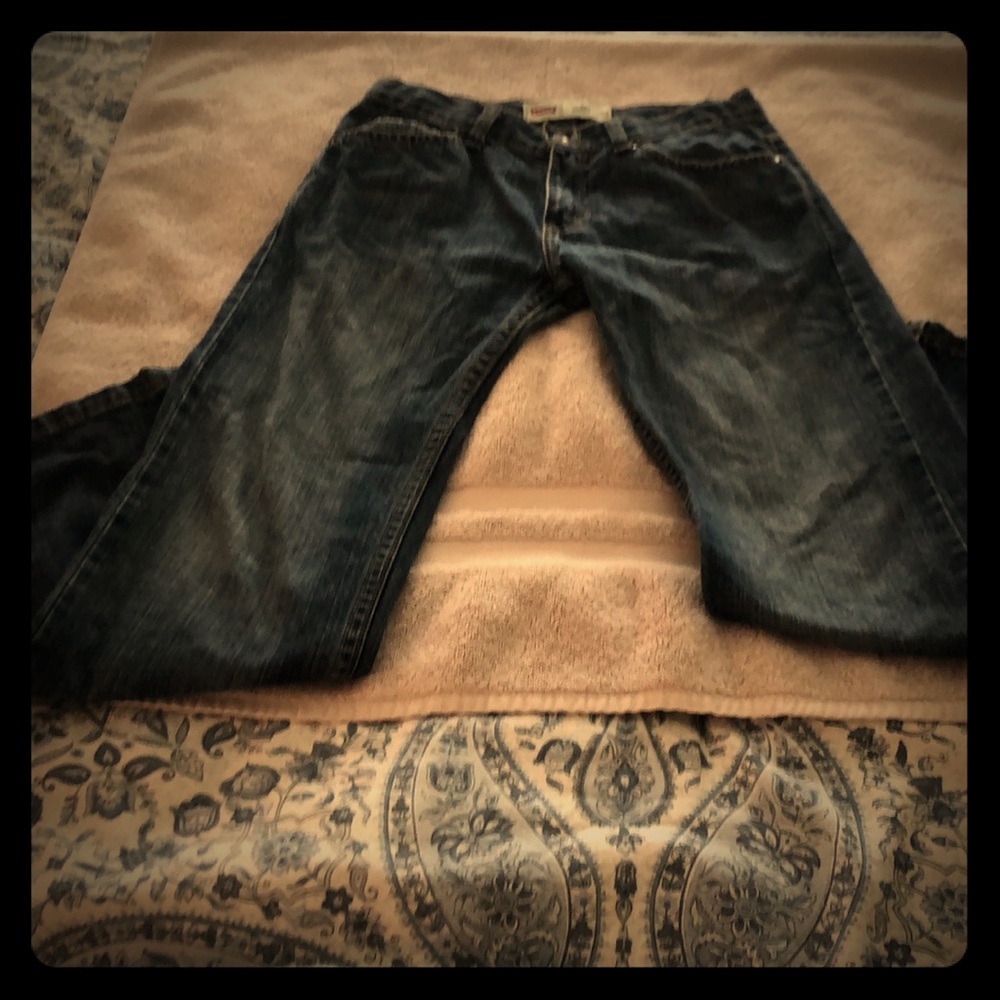 Boys Levi’s 505 jeans.   Size 12 Reg W 26 L 26